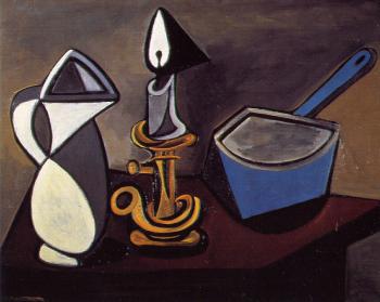 Pablo Picasso : the enamel saucepan